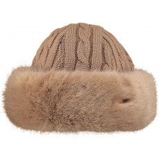 Barts Fur Cable Bandhat Light Brown